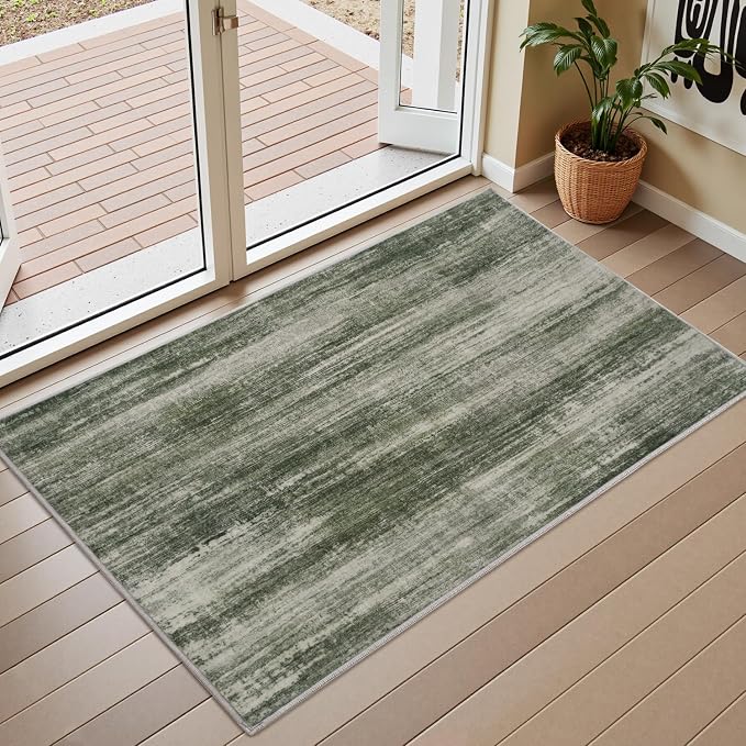 PADOOR Modern Abstract Entryway Rug by PADOOR