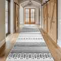 BESTSWEETIE 2x10 Area Rugs for Living Room Washable Moroccan Farmhouse Neutral by BESTSWEETIE