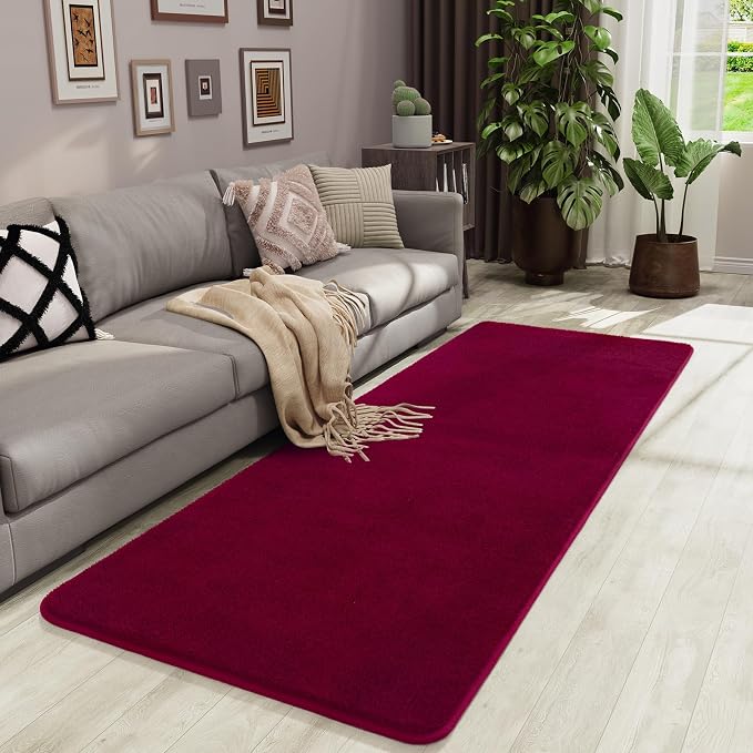 Soft Runner Rugs for Bedroom 2x6, Non Slip Runners for Hallway Kitchen Laundry - Image 6