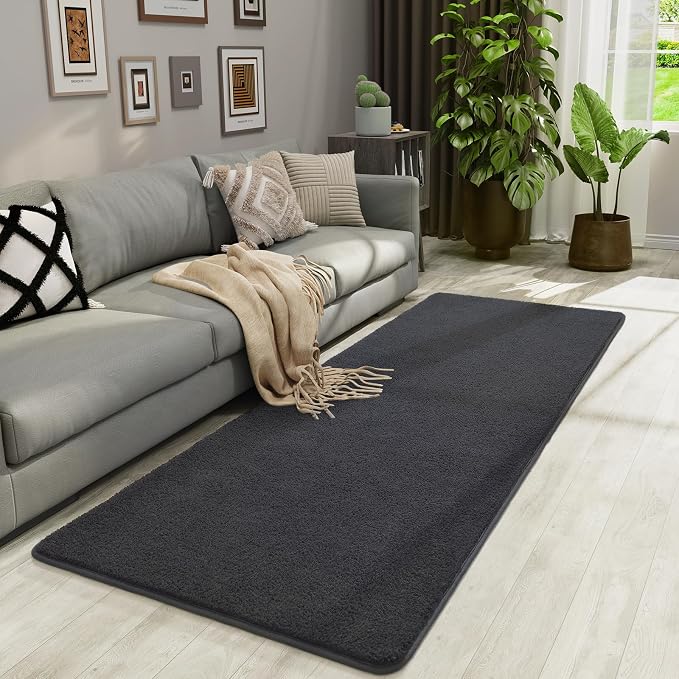 Soft Runner Rugs for Bedroom 2x6, Non Slip Runners for Hallway Kitchen Laundry - Image 7