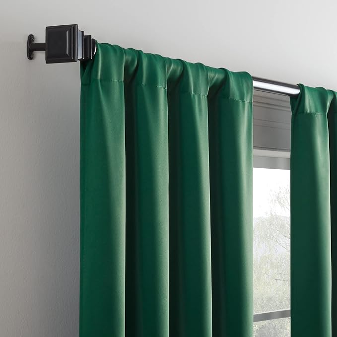 ECLIPSE Darrell Thermaweave Blackout Window Curtain Panel - Image 3