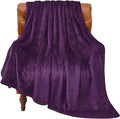 BEDELITE Fleece Blanket Purple Throw Blanket by BEDELITE