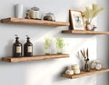 PHPH 24 Inch Wood Floating Shelves by PHPH