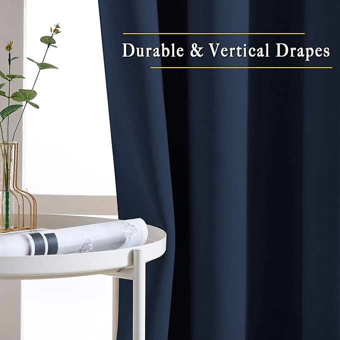 NICETOWN Bedroom Curtains 78 inch Length - Image 5