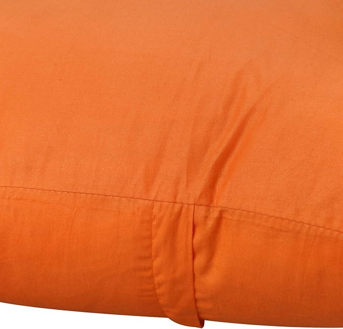 Thmyo 4-Pack 100% Cotton Comfortable Solid Decorative Throw Pillow Case Square - Image 9