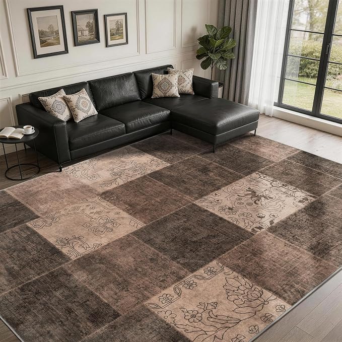 LIANLAM 8x10 Washable Area Rugs - Image 4
