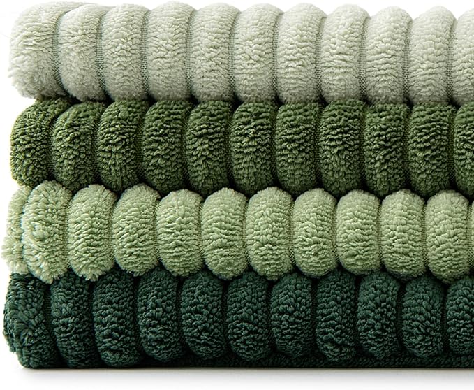 MIULEE Spring Green Decorative Throw Pillow Covers 22x22 Inch Set of 4 Boho - Image 8