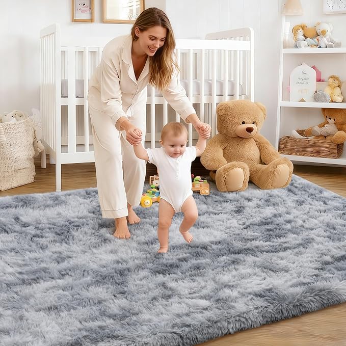 Rug for Living Room Bedroom, 5x7 Area Rugs for Living Room, Ultra Soft Modern - Image 5