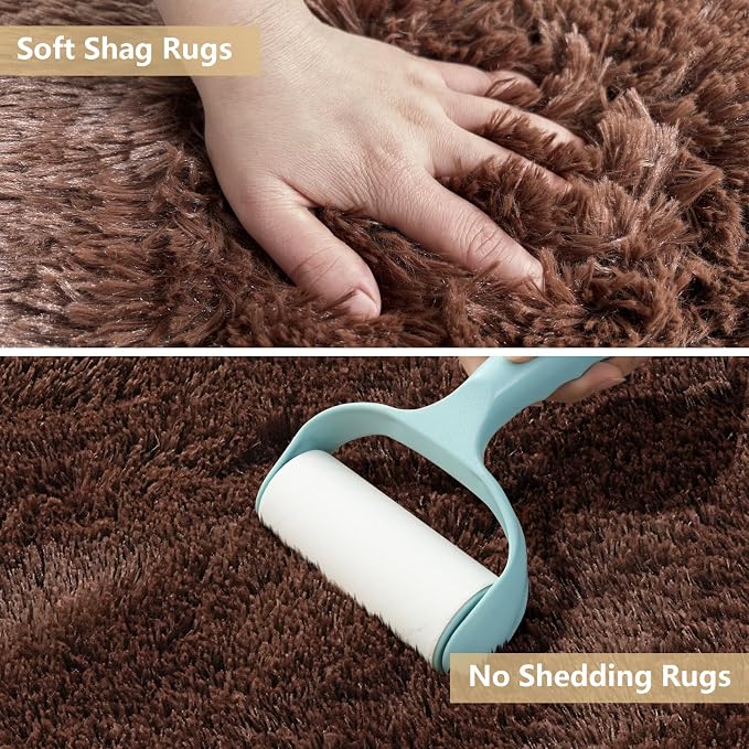 Shag Area Rugs for Bedroom Living Room, Indoor Carpet Nursery Rugs for Kids - Image 4