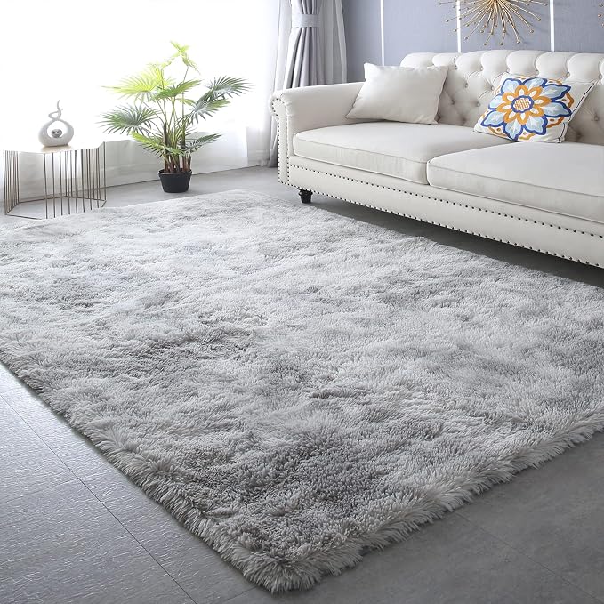 CAIYUECS Shag Area Rug, Indoor Ultra Soft Fluffy Plush Rugs by CAIYUECS