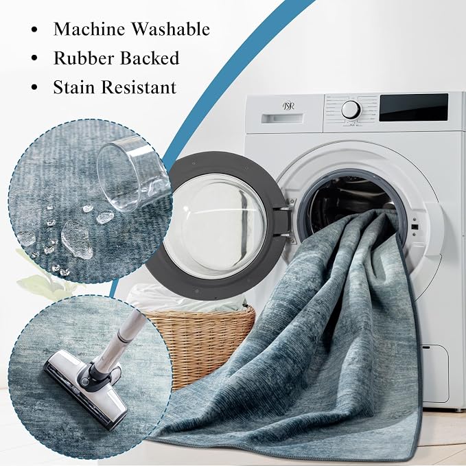 LIANLAM Washable Rug 8x10 Area Rugs - Image 5
