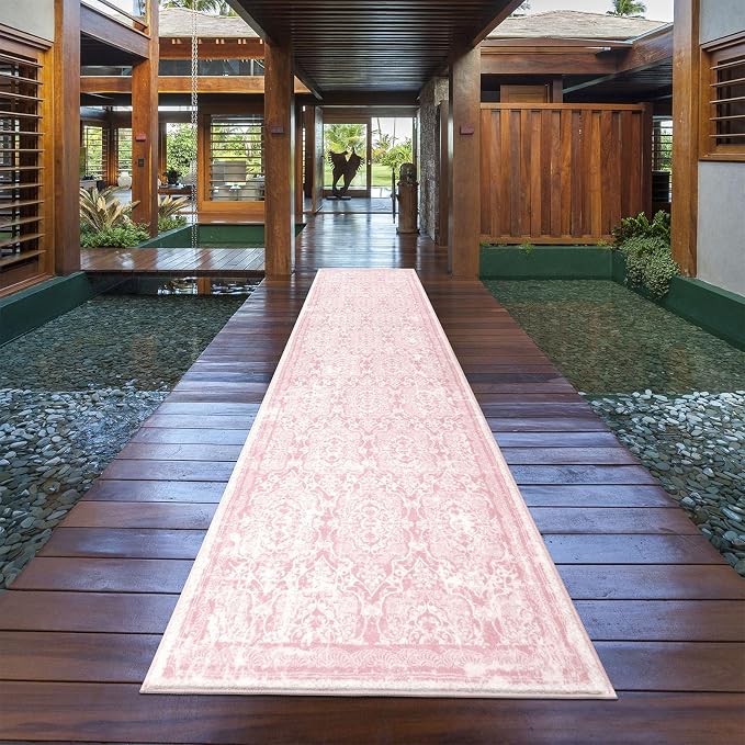 Vaukki Hallway Runner Rug, Vintage Shaggy Soft Laundry Rug Runner, Non Slip - Image 6