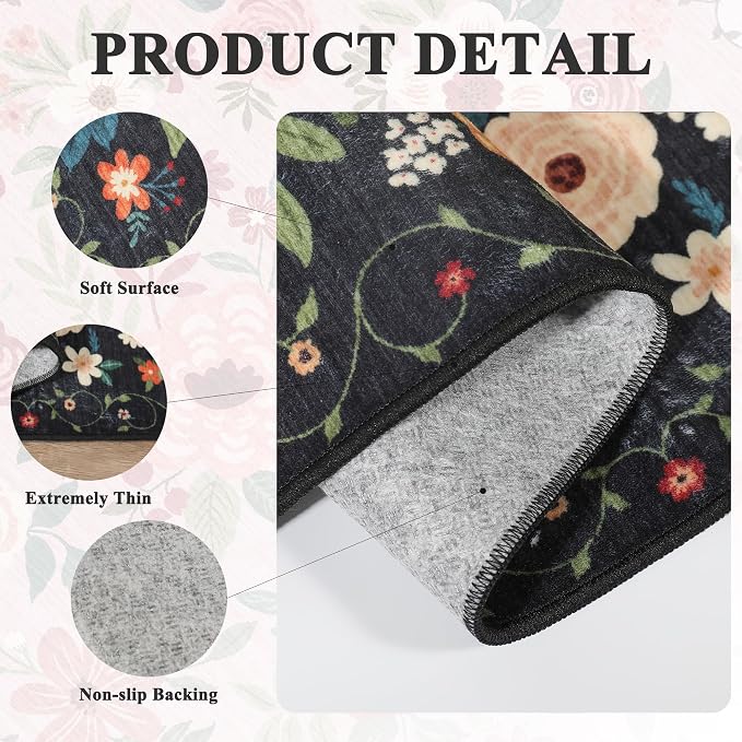 DUKINO Runner Rug, 2.6x8 Kitchen Rugs - Image 6