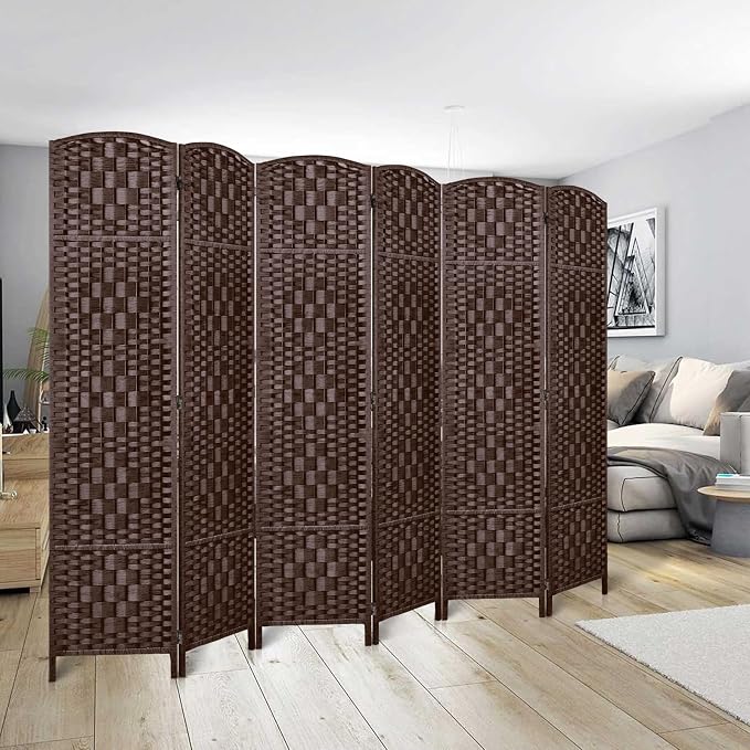 Rose Home Fashion 6 ft Tall Room Divider, Room Dividers and Folding Privacy - Image 2