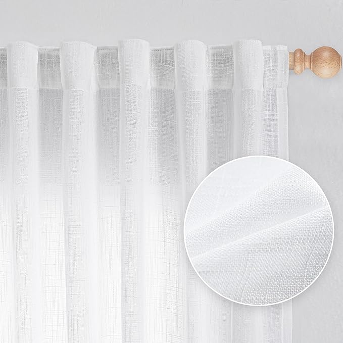 MYSKY HOME French Door Curtains by MYSKYHOME