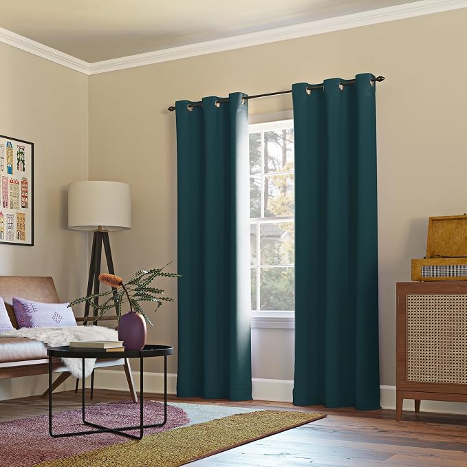 Sun Zero Easton Energy Saving Blackout Grommet Curtain Panel - Image 6