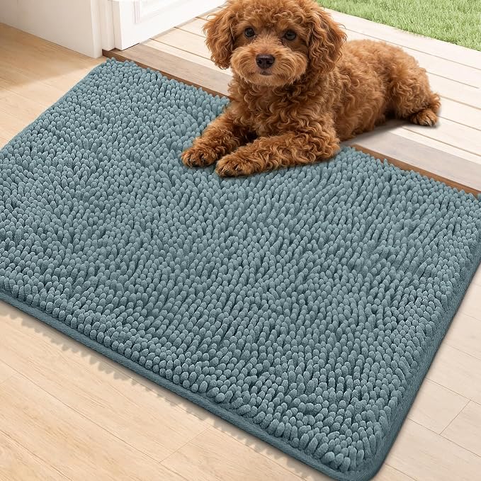 Bcoimo Super Absorbent Dog Door Mat, Pet Rugs by Bcoimo