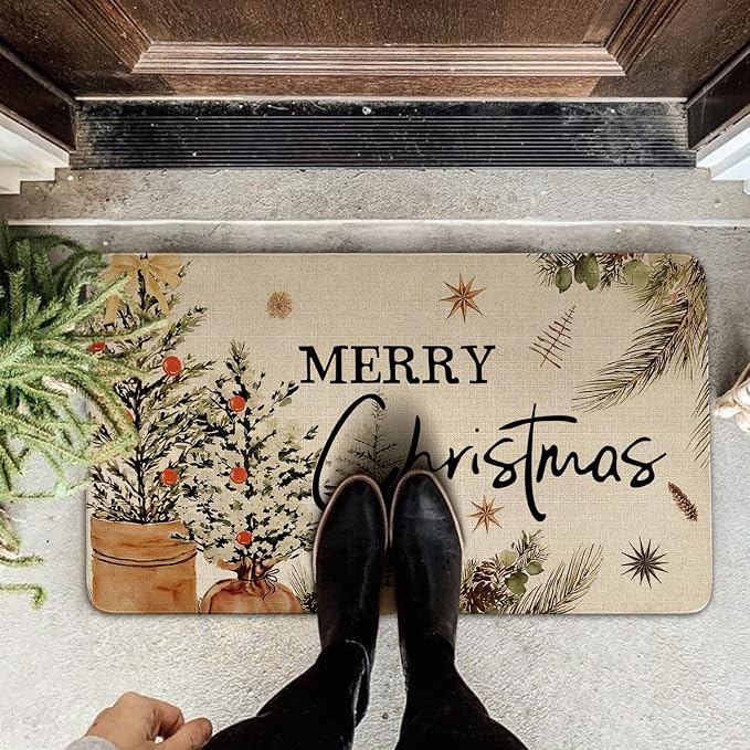 Merry Christmas Door Mat Outdoor - Image 6