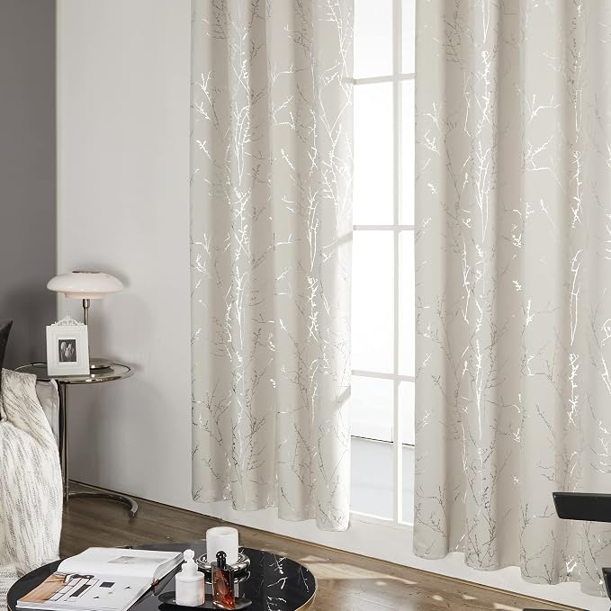 Deconovo Living Room Curtains, Room Darkening Curtain, Thermal Insulated - Image 4