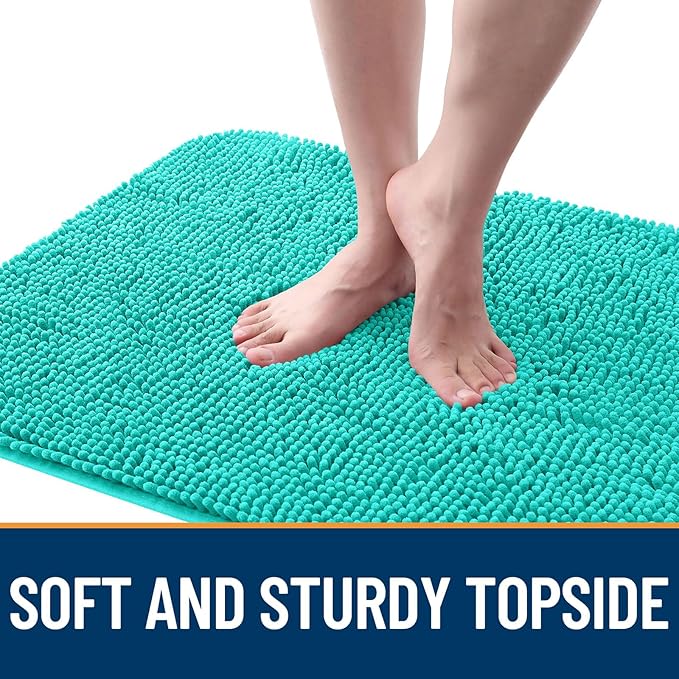 OLANLY Dog Door Mat for Muddy Paws 32x20, Absorbs Moisture and Dirt, Absorbent - Image 4