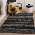 BESTSWEETIE 3x5 Area Rugs for Living Room Washable Moroccan Farmhouse Neutral by BESTSWEETIE