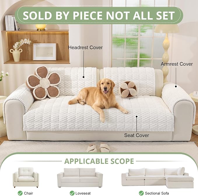 OstepDecor Washable Couch Cover - Image 4