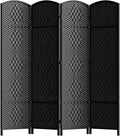HALLYBEE Room Divider for Space Separation, Room Dividers and Folding Privacy by HALLYBEE