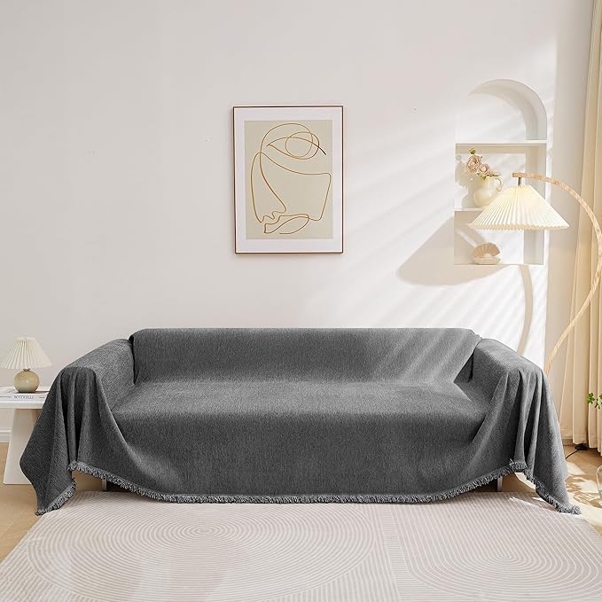 MEETSKY Sofa Covers for Pets Washable Couch Covers for 3 Cushion Couch Sofa Pet - Image 8