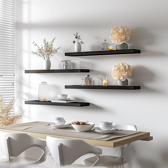 PHPH 36 Inch Wood Floating Shelves - Image 7