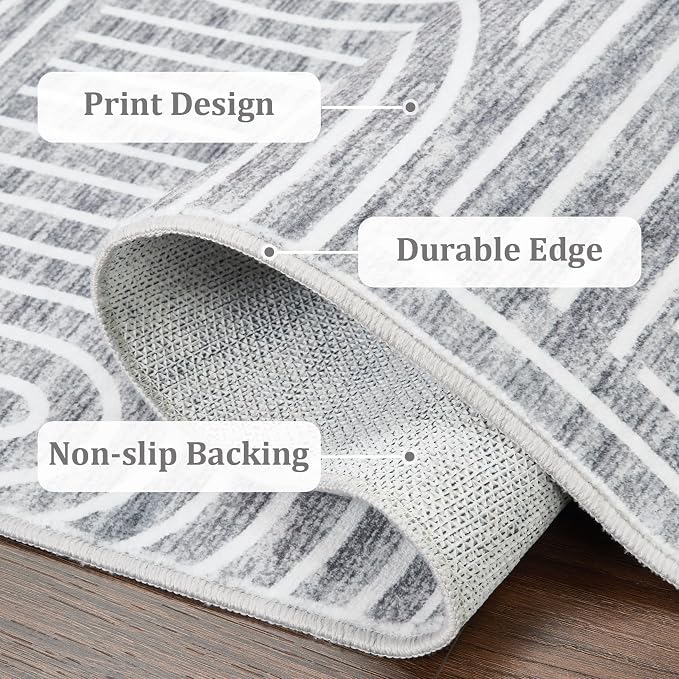 ROYHOME Modern Rug 2.5x8 Runners - Image 7