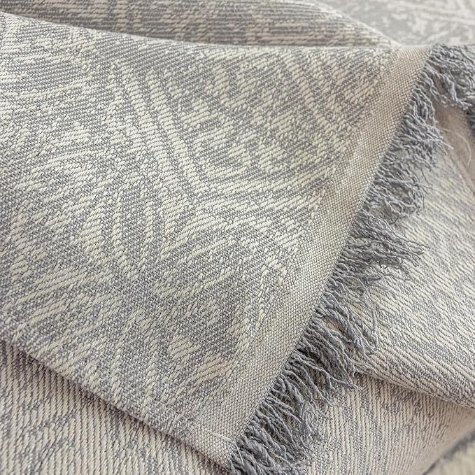 ROOMLIFE Gray Couch Cover Boho Sofa Covers - Image 9