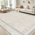 cotiled 6x9 Area Rug Living Room: Washable Boho Rugs by COTILED