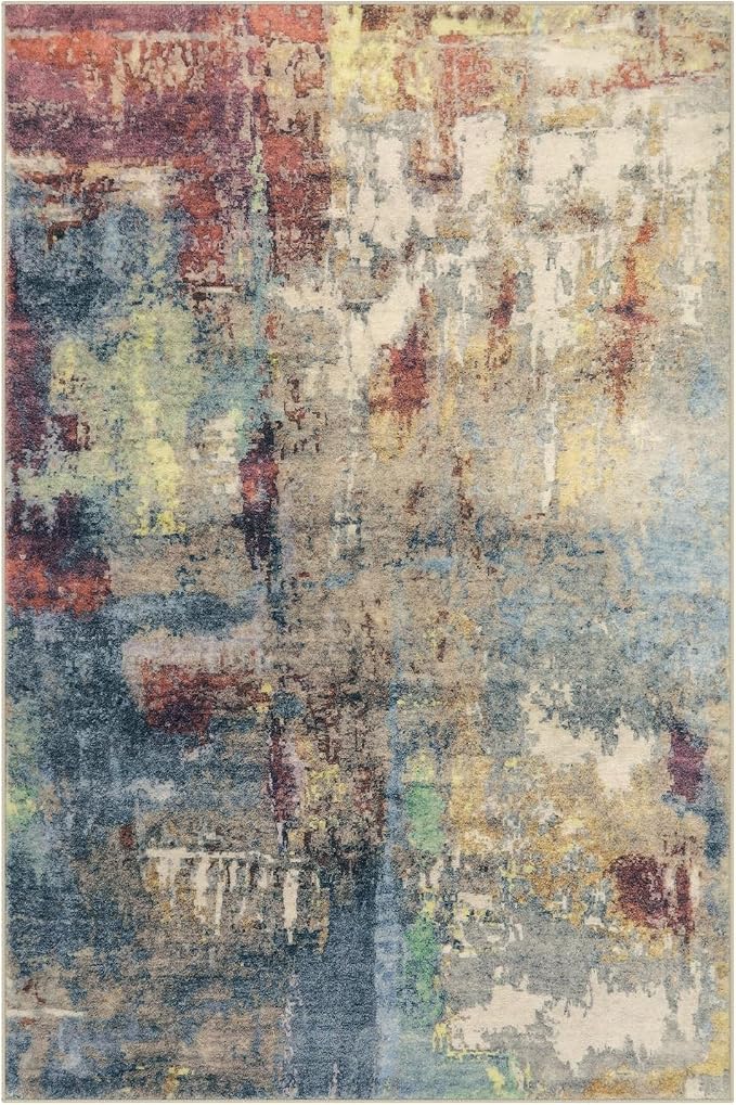 Lahome Modern Abstract Area Rug 6x9 Rugs - Image 8