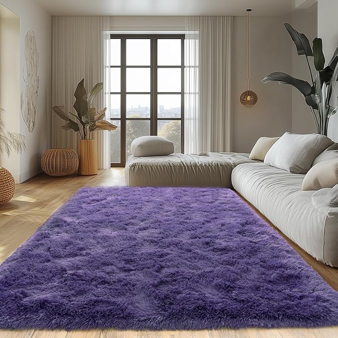 Extra Large 9x12 Feet Fuzzy Rug Fluffy Rug - Image 6