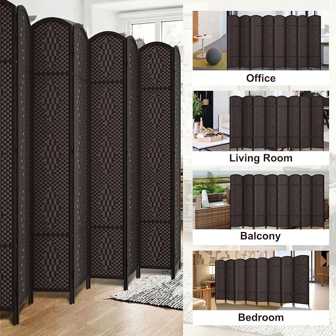 Rose Home Fashion 6 ft Tall Room Divider, Room Dividers and Folding Privacy - Image 5