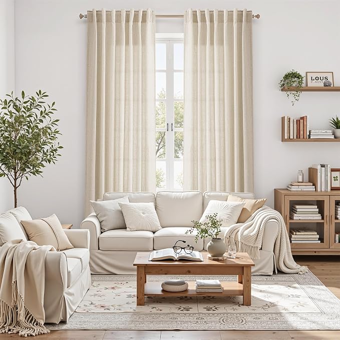 Nanspring 108 Inch Long Curtains - Image 6