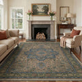 GENIMO 5x7 Area Rugs for Living Room, Machine Washable Rug, Non Slip Indoor by GENIMO