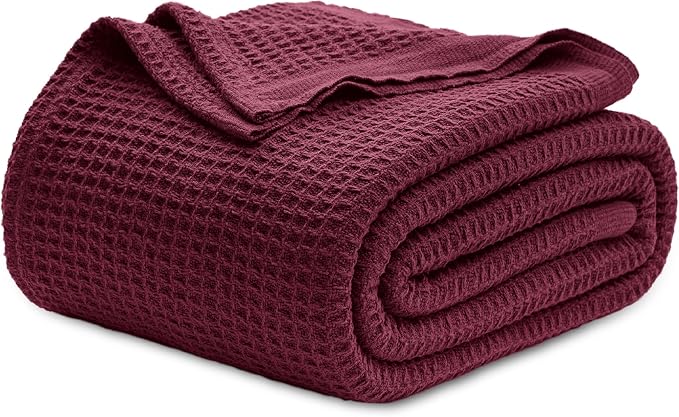 Bedsure Gentlesoft 100% Cotton Blanket Queen Size by BEDSURE