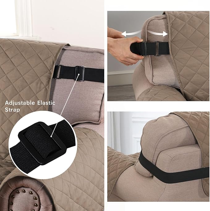 H.VERSAILTEX Water Repellent Loveseat Cover Loveseat Slipcover - Image 4