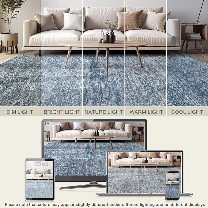 DMOYEST Area Rug Living Room Rugs - Image 3