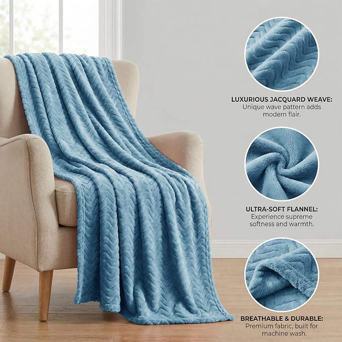 Exclusivo Mezcla Soft Fleece Throw Blanket - Image 4