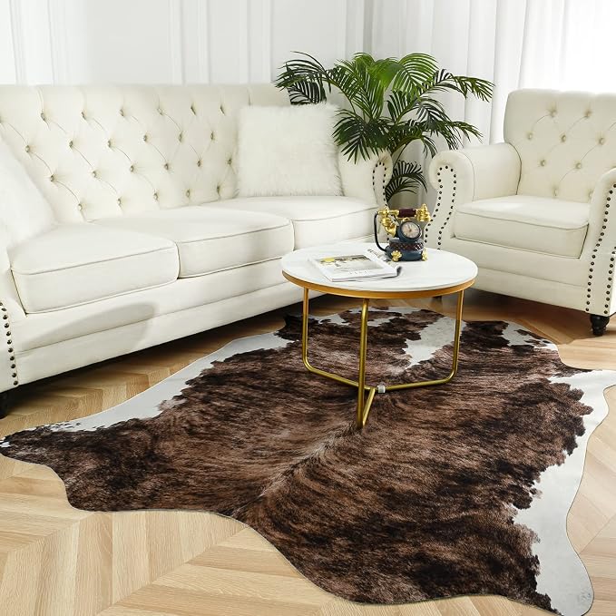 Easycozy Faux Cowhide Large Cow Print Rug - Image 7