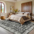 GarveeHome Area Rug 8x10 Washable Living Room Rug Non Slip Distressed Floor by GarveeHome