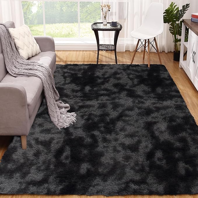 CAROMIO Shaggy Area Rug 6' x 9' Modern Indoor Plush Fluffy Rugs Soft and Comfy - Image 7