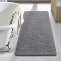 LOCHAS Luxury Bathroom Rug Shaggy Bath Mat 24 x 44 Inch, Washable Non Slip Bath by LOCHAS