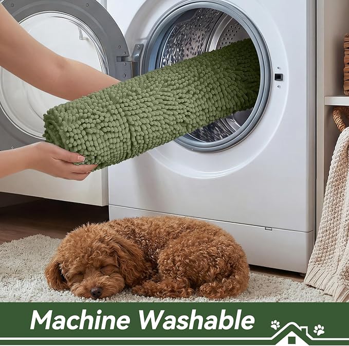 Bcoimo Super Absorbent Dog Door Mat, Pet Rugs - Image 5