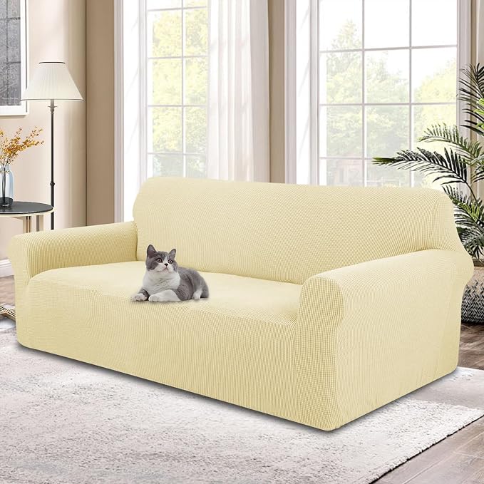 Stretch Couch Cover Washable Sofa Slipcover Furniture Protector by LuxshareHome