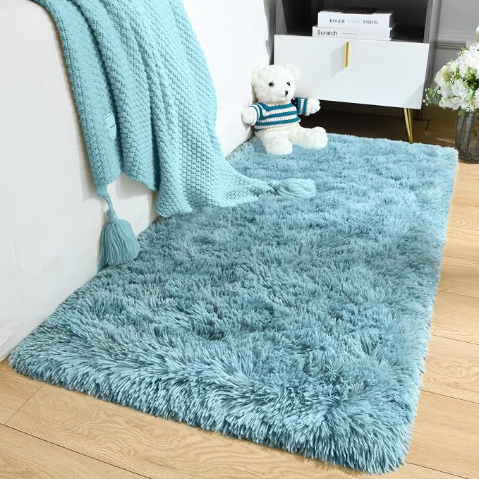 Merelax Modern Soft Fluffy Small Shaggy Rug - Image 8