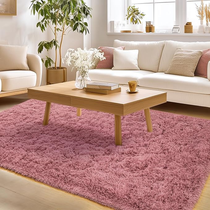 Rug for Living Room Bedroom, 5x7 Area Rugs for Living Room, Ultra Soft Modern - Image 3