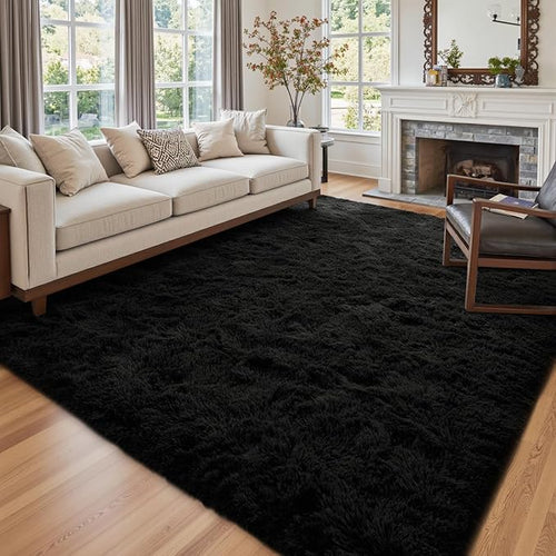 10x14 Ft Extra Large Shag Rugs for Living Room, Ultra Soft Fluffy Furry Area by Cuzwlovita